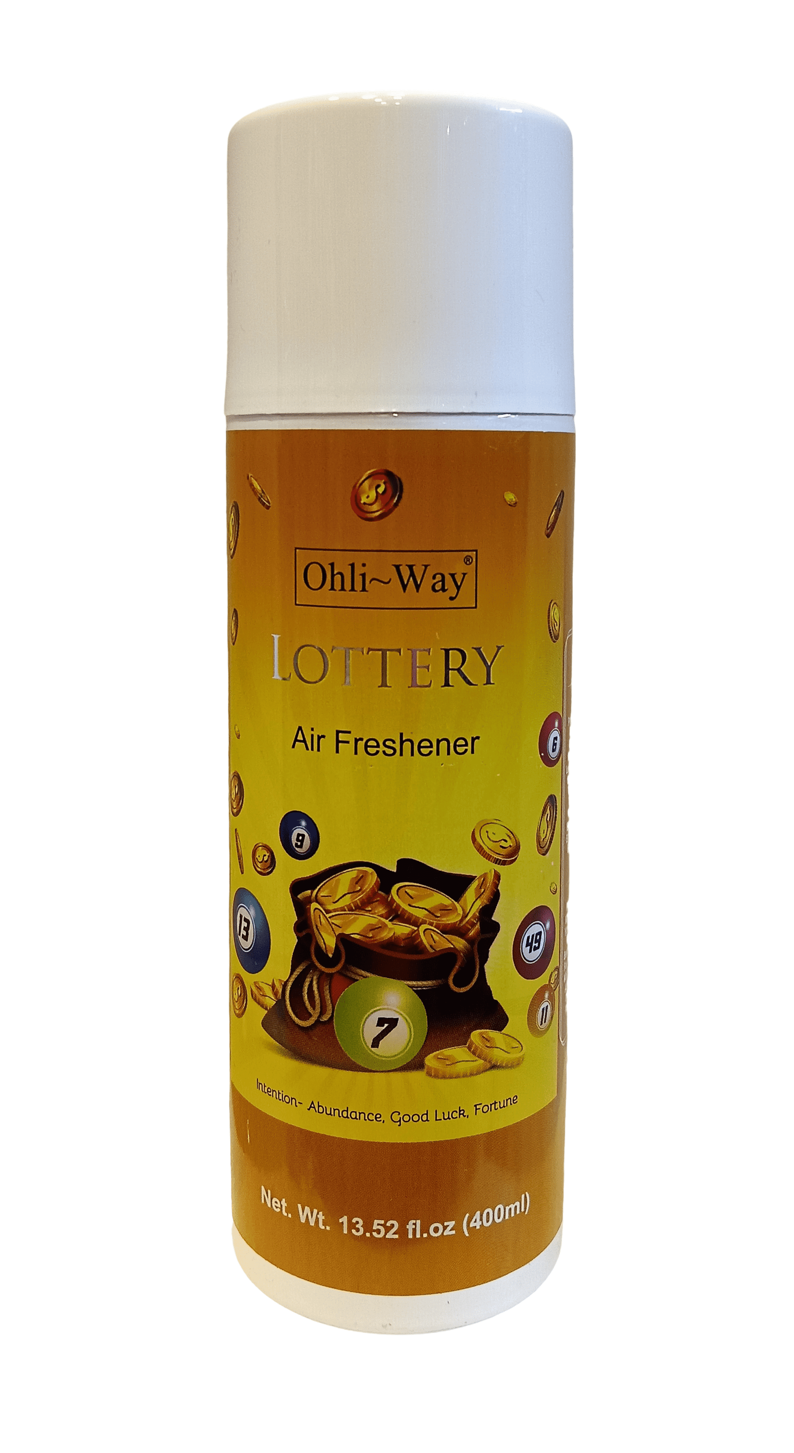 Lottery / Lotería Air Freshener Aerosol Spray Ohli~Way (400 ml / 13.52 fl.oz)